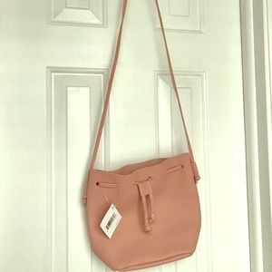Pale pink purse